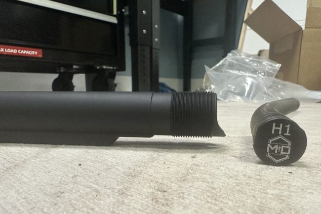 Enhanced buffer tube for ar rifle