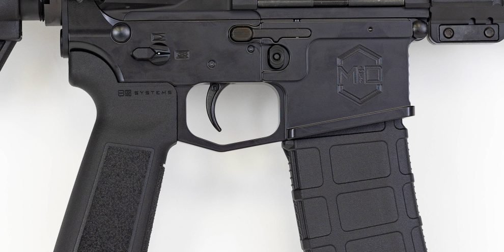 The DOC update shown with new lower receiver